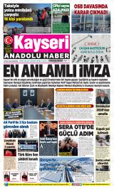 KAYSERİ ANADOLU HABER