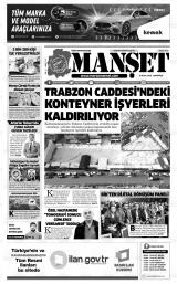 KAHRAMANMARAŞ MANŞET