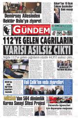 DÜNDEN BUGÜNE GÜNDEM