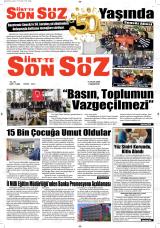 SİİRT’TE SON SÖZ