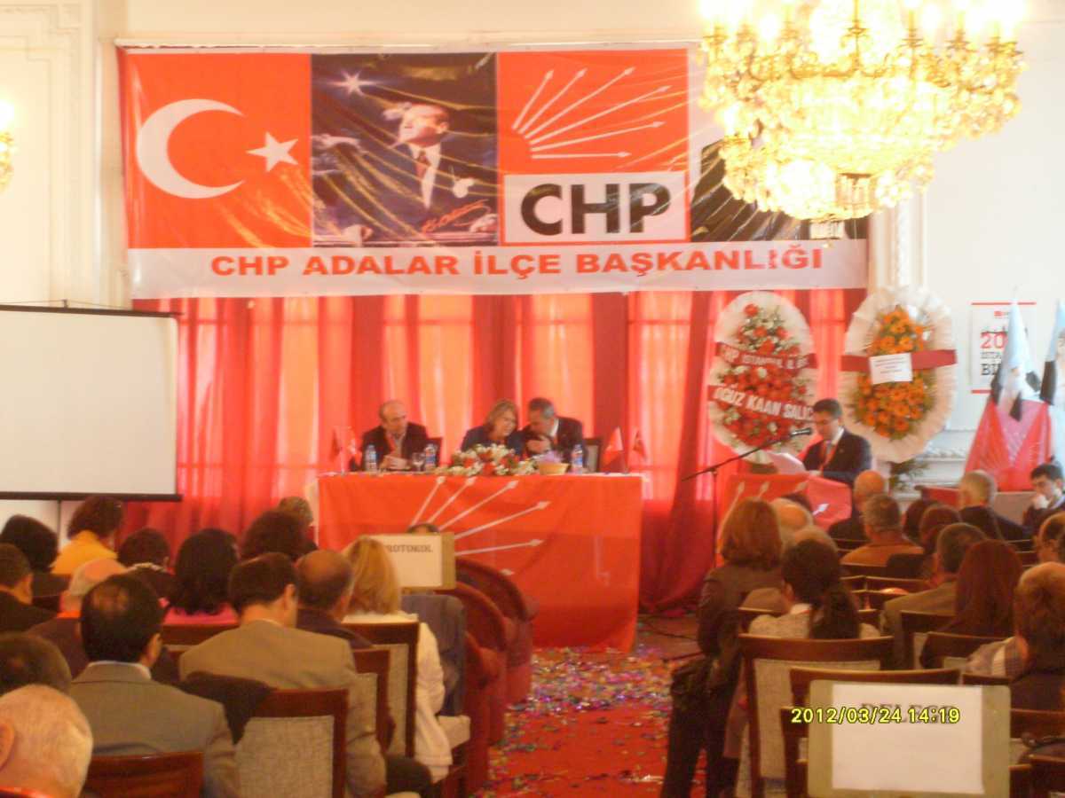 Adalar CHP İlçe Başkanlığı Tekrar Düştü