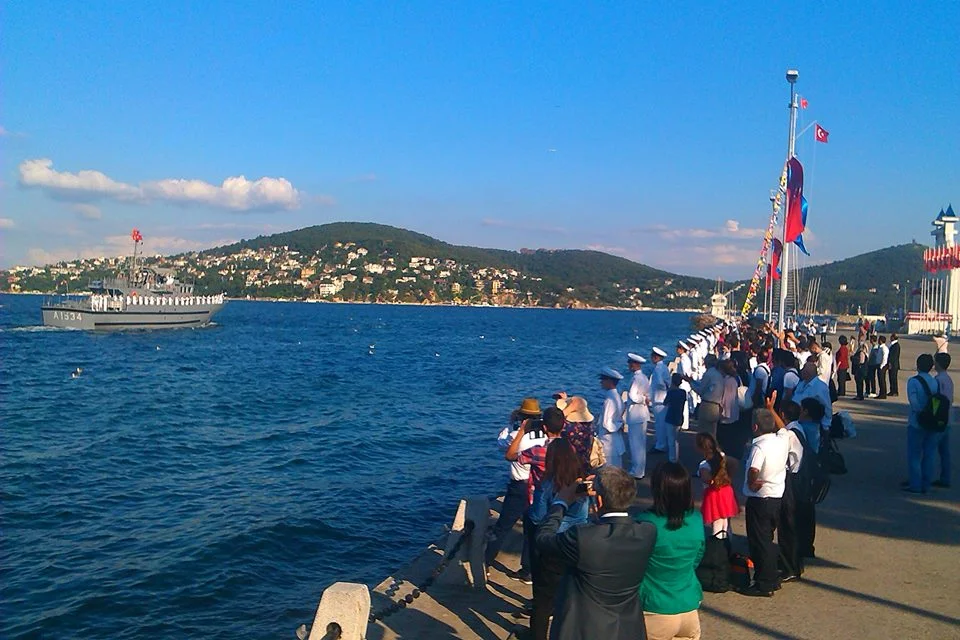 Heybeliada'da 242. dönem mezuniyet coşkusu