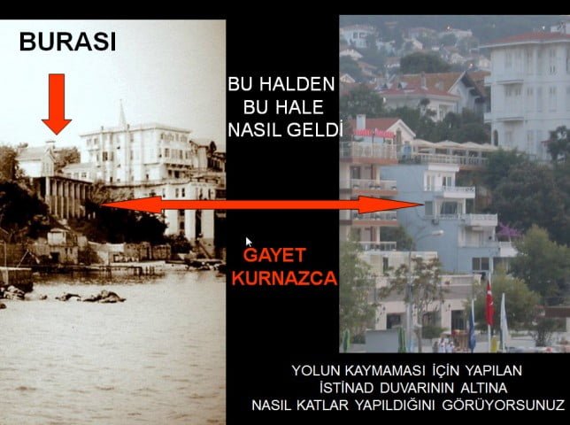 Büyükada'da sahil şeridi terörü