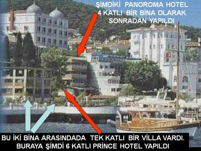 Büyükada'da sahil şeridi terörü