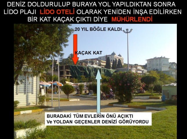 Büyükada'da sahil şeridi terörü