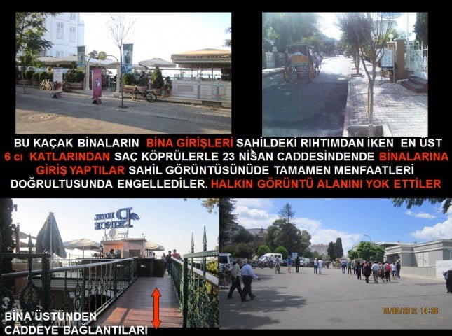 Büyükada'da sahil şeridi terörü