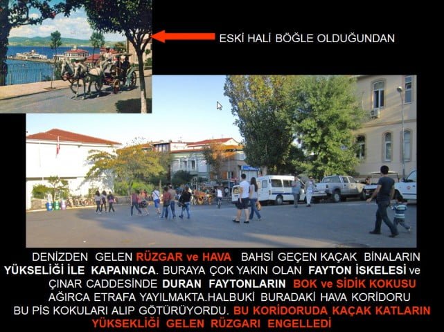 Büyükada'da sahil şeridi terörü