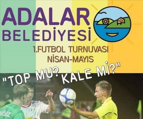 Adalar Belediyesi 1. Futbol Turnuvası Kayıtları Başladı