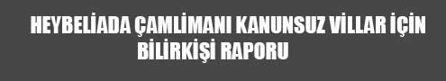 Heybeliada Çamlimanı’ndaki SANKO'ya ait kanunsuz villalar tamamlandı