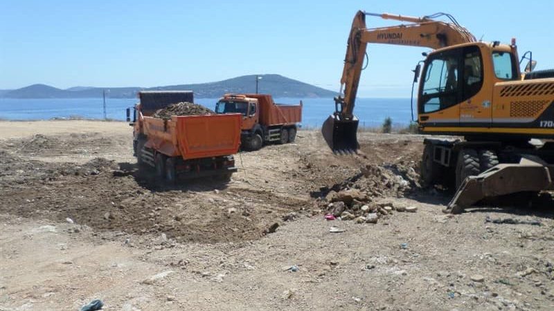 Kınalıada Taşocakları temizlenmeye başlandı