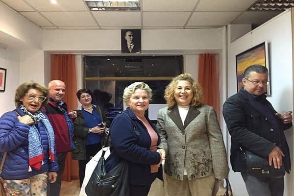‘‘Türkiyem’’ karma resim sergisi Venüs Sanat Galerisi’nde açıldı…