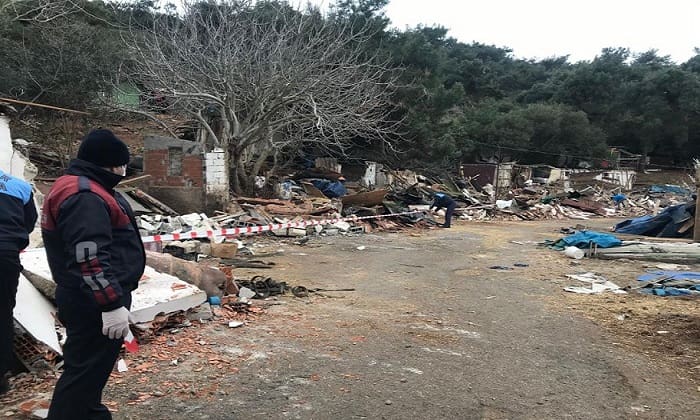 Burgazada’daki ahırlar yıkıldı