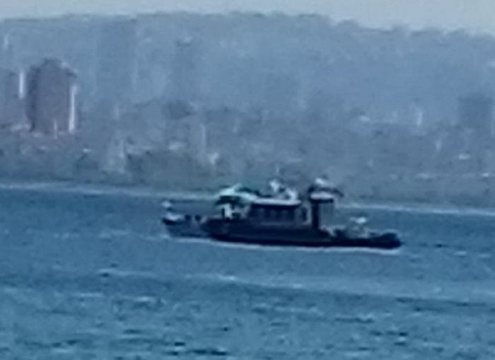 Büyükada’dan kalkan özel tekne Deniz Polisi tarafından durduruldu