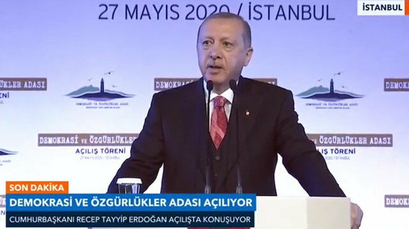Cumhurbaşkanı Erdoğan: “Her üç kahraman da idam sephasına vakarla, gururla, inançla yürüdü”