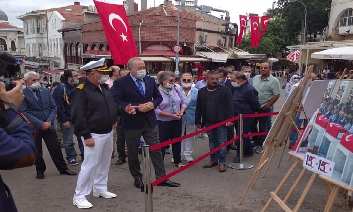 15 Temmuz şehitleri Adalar’da anılıyor