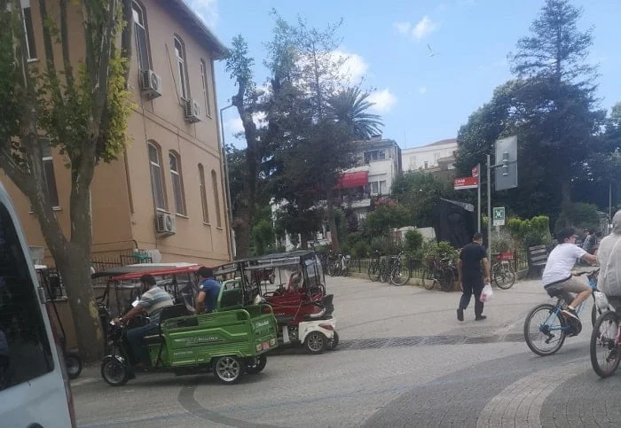 Polise diklenen korsanların araçları bağlandı!