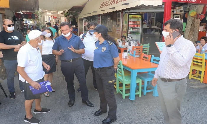 Adalar’da geniş kapsamlı COVID-19 denetimi