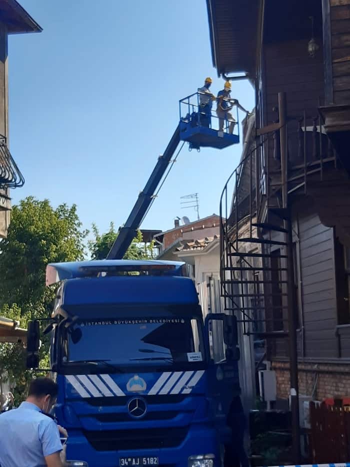 Büyükada'da yıkım