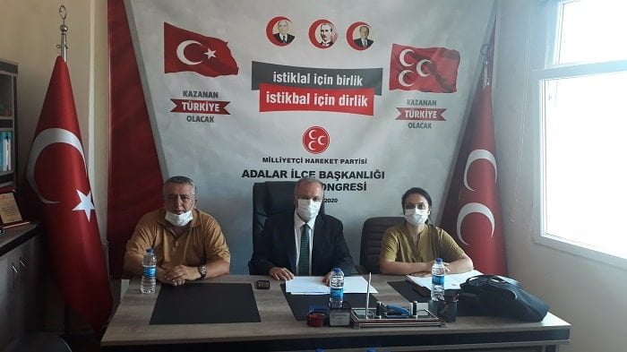 MHP Adalar İlçe Suat Vural ile devam dedi