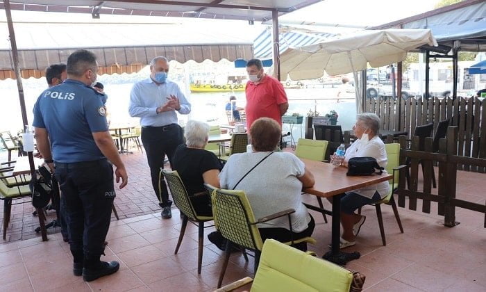 Adalar’da ‘Sağlık İçin Hepimiz İçin’ Korona virüs denetimleri sürüyor