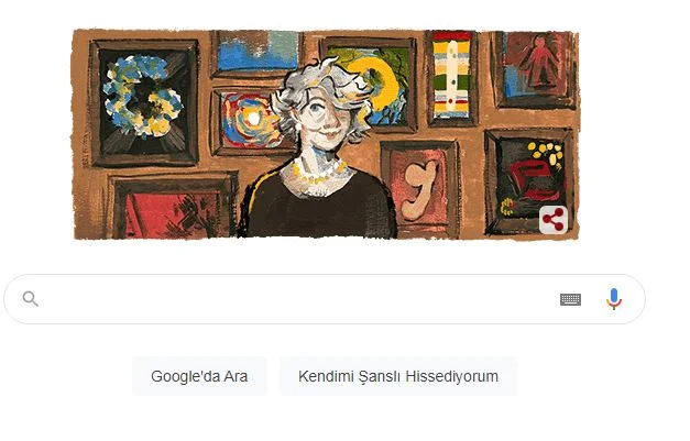 Büyükadalı Aliye Berger Google’de doodle oldu