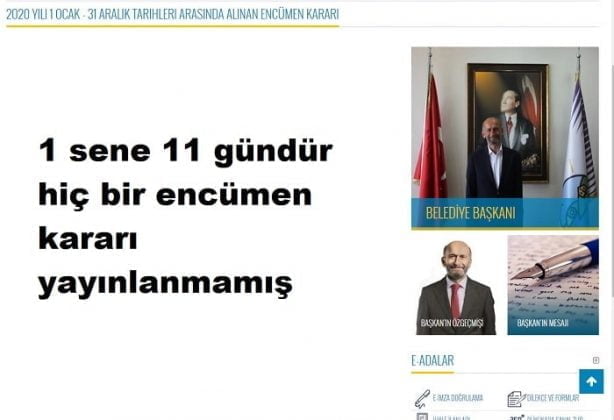 Adalar Belediyesi'nde encümen kararları neden yayınlanmıyor