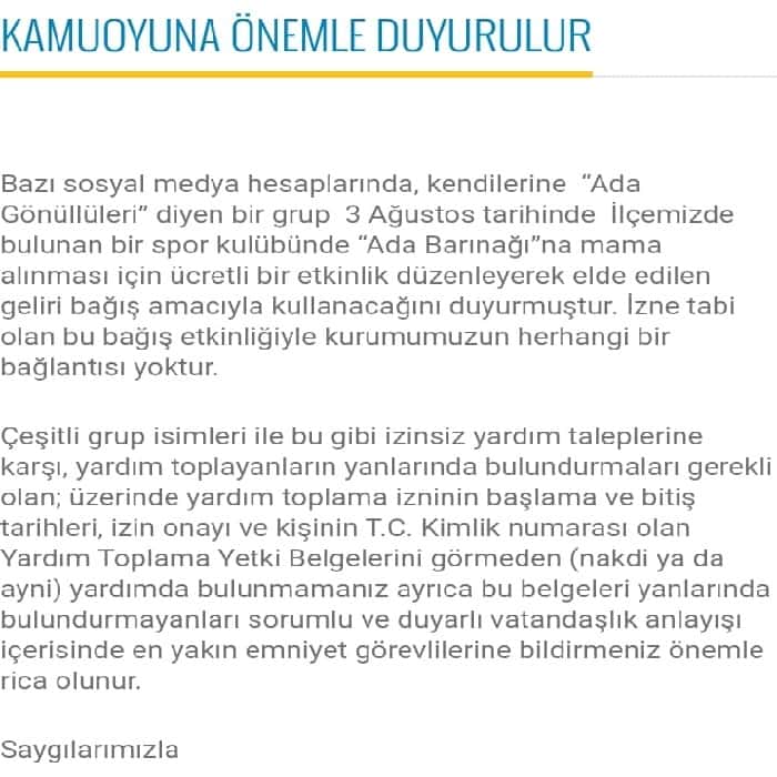 Tencere kapak ayrı düştü! Adalar Belediyesi’nden kamuoyu açıklaması