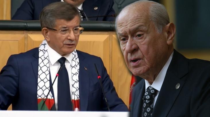 Bahçeli ve Davutoğlu, Gazze için görüşecek