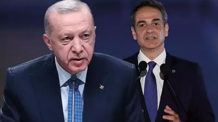 Cumhurbaşkanı Erdoğan, Yunanistan Başbakanı Miçotakis ile görüştü