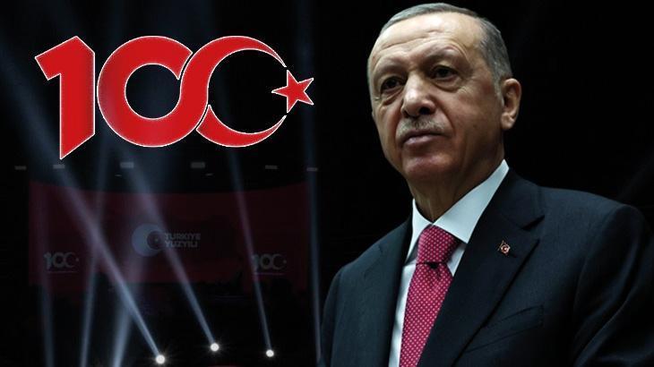 Erdoğan’dan 100. Yıl Hitabı: Türkiye bölgesinde ve dünyada kimsesizlerin kimsesidir