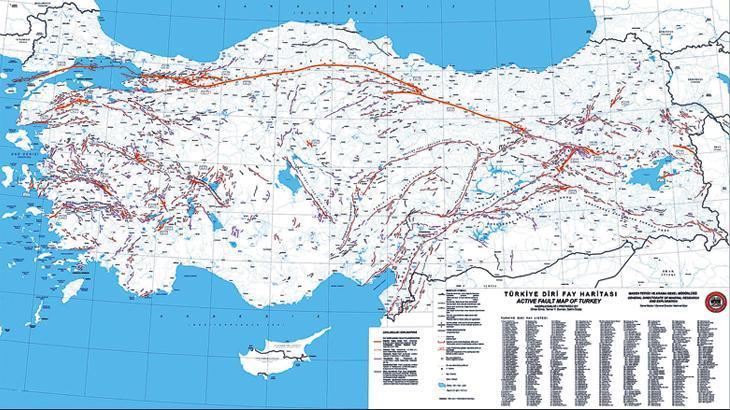 Fay haritasında ‘güncelleme’! İstanbul ve çevresinde değişiklik yok