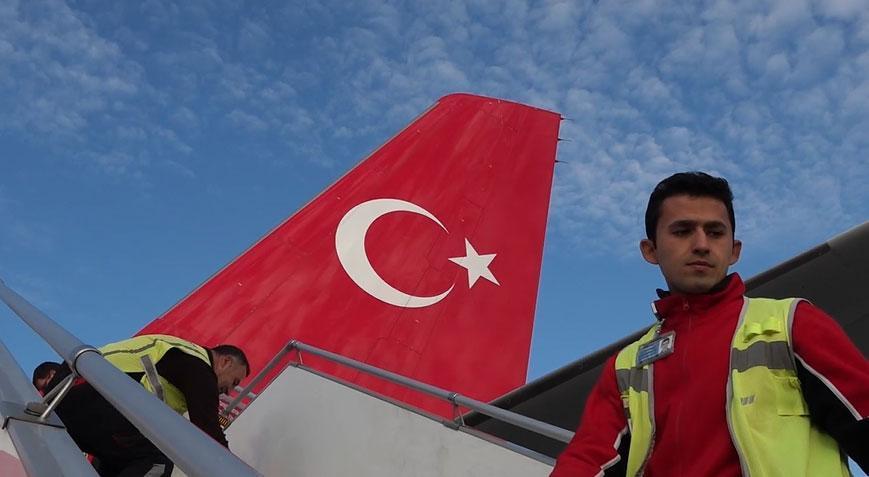 Gazze’ye ilaç ve tıbbi malzeme taşıyan uçak havalandı