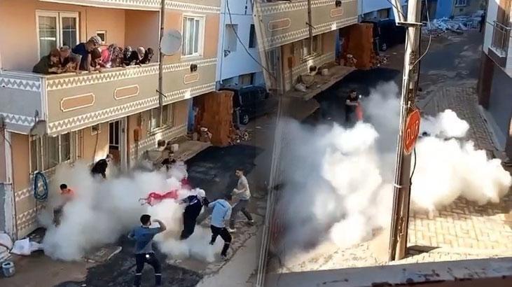 Gelin almaya gelen damadı kız tarafından şoke eden karşılama!