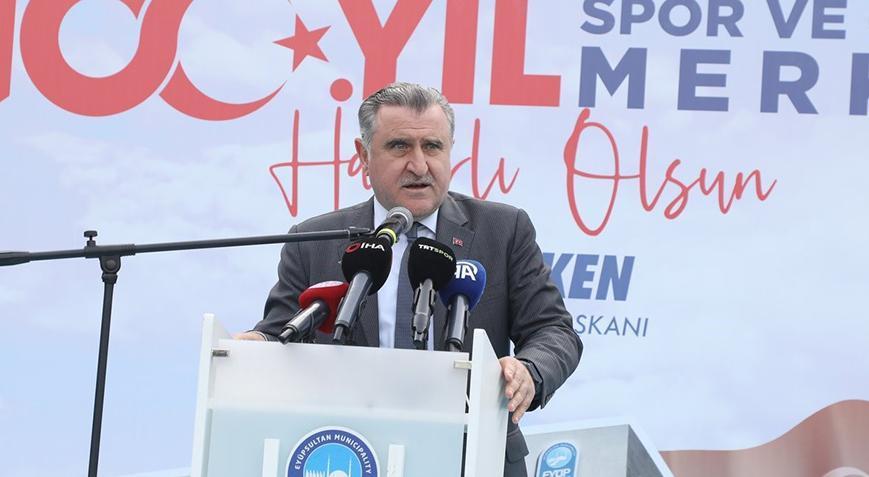 Gençlik ve Spor Bakanı Osman Aşkın Bak Eyüpsultan’da açılışa katıldı