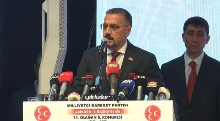 MHP’nin Ankara İl Başkanı olarak tekrar Alparslan Doğan seçildi
