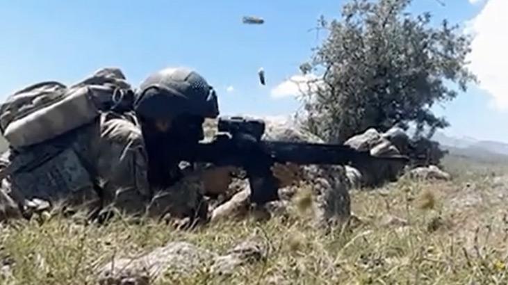 MSB paylaştı! Saldırı hazırlığındaki teröristlere operasyon