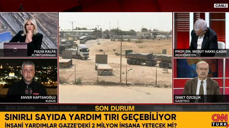 Refah sınır kapısından neden 20 TIR geçti? CNN TÜRK muhabiri kulis bilgisini aktardı