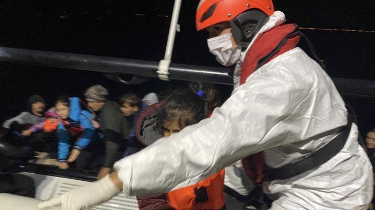 Yunanistan’ın ölüme terk ettiği 35 kaçak göçmen kurtarıldı