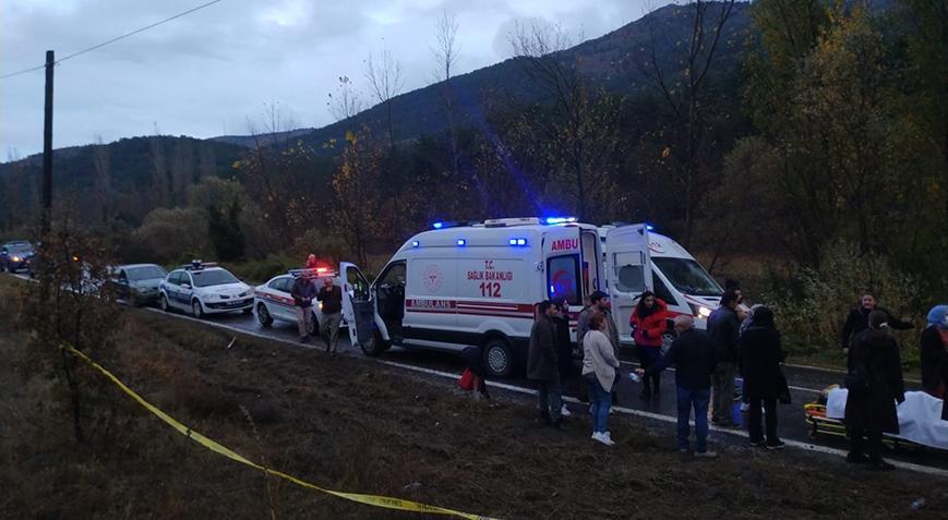 Amasya’da otobüs devrildi! 27 yaralı var