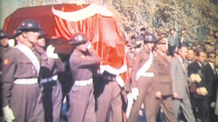 Anıtkabir’e naklin renkli görüntüleri ortaya çıktı