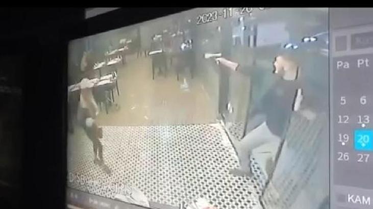 Ankara’da restoranda silahlı saldırı! Anbean kameralara yansıdı