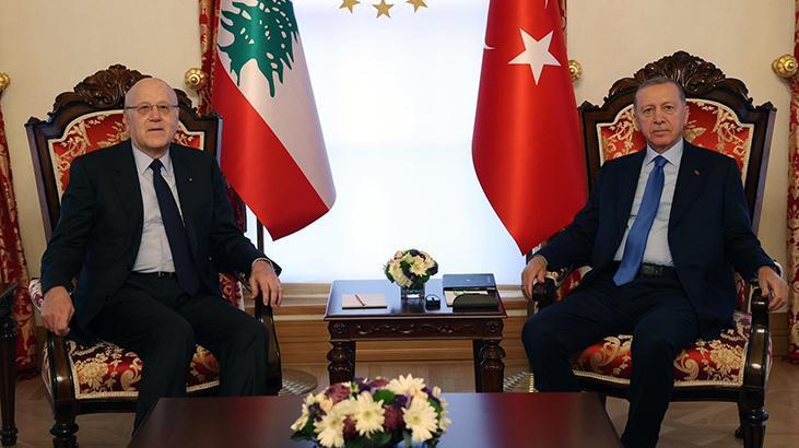Cumhurbaşkanı Erdoğan, Lübnan Başbakanı’nı kabul etti