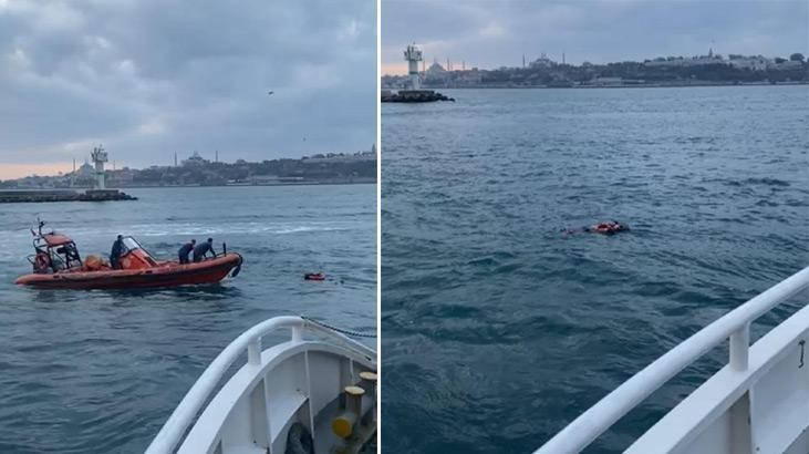 Kadıköy-Beşiktaş vapurunda yolcu denize düştü