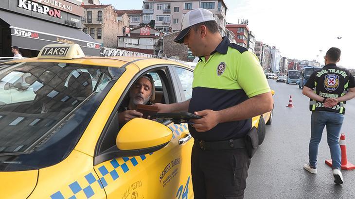 Kadıköy’de taksilere yönelik denetim