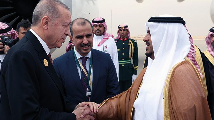 Son dakika…Cumhurbaşkanı Erdoğan Riyad’da! Gözler olağanüstü zirveden çıkacak kararlarda