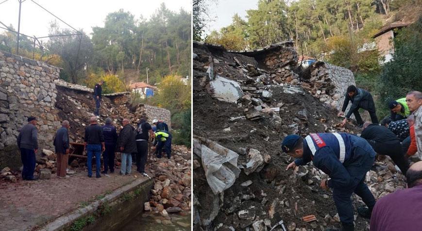 Antalya’dan yürek yakan haber! 4 çocuk bankta otururken istinat duvarı çöktü