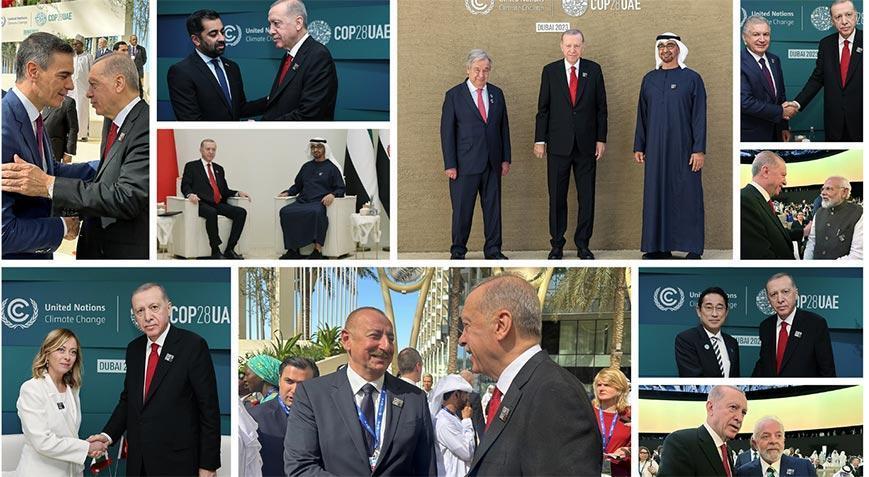 Erdoğan’dan Dünya İklim Eylemi Zirvesi’nde baş döndüren diplomasi trafiği