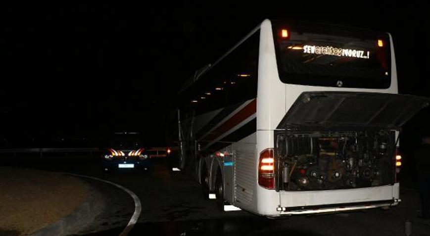 Tokat’ta yolcu dolu otobüse ateş açıldı
