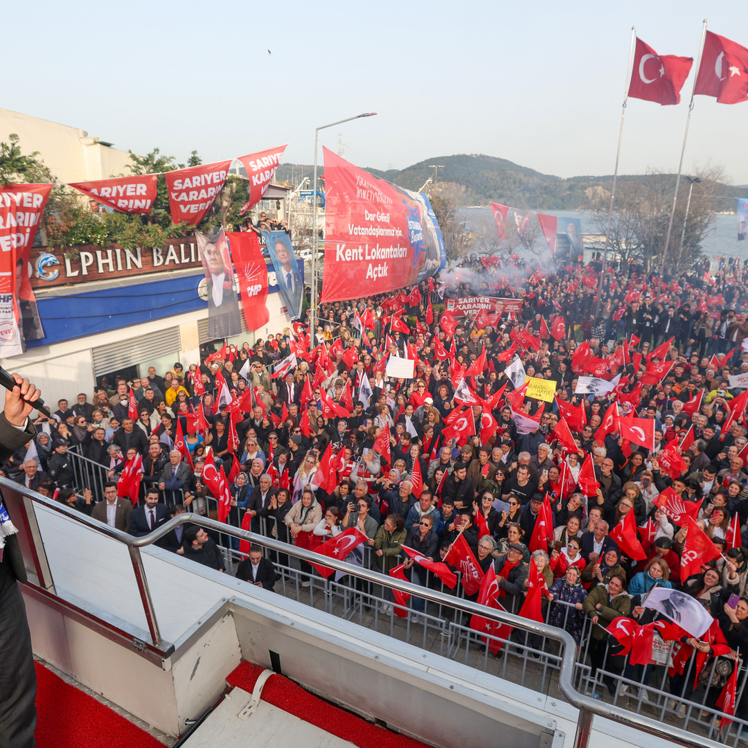 CHP Lideri Özgür Özel Sarıyer’de: “Vatandaş 31 Mart Günü Bu …
