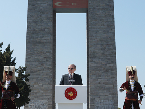 Cumhurbaşkanı Erdoğan, 18 Mart Şehitleri Anma Günü Töreni’ne…